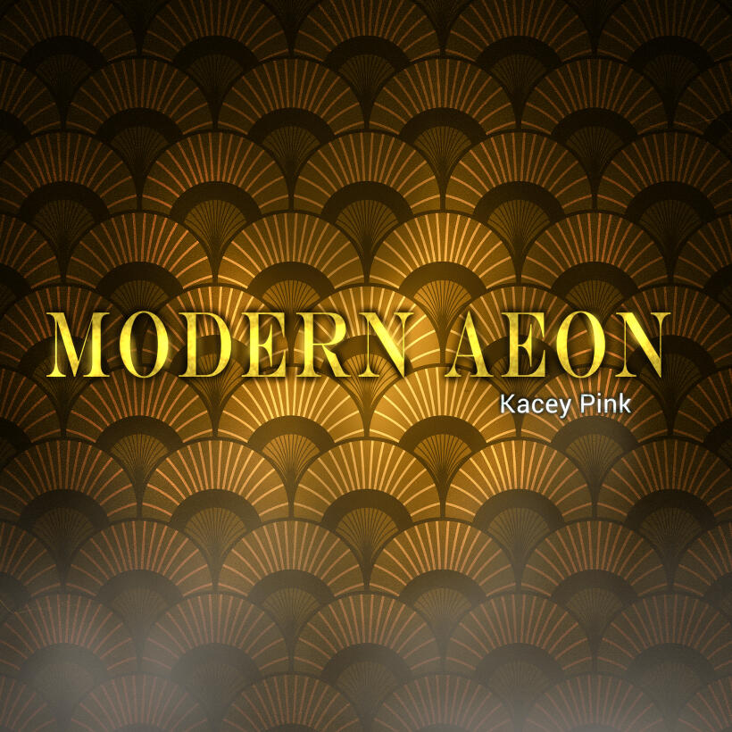 image of a pink deer with ivy in her antlers